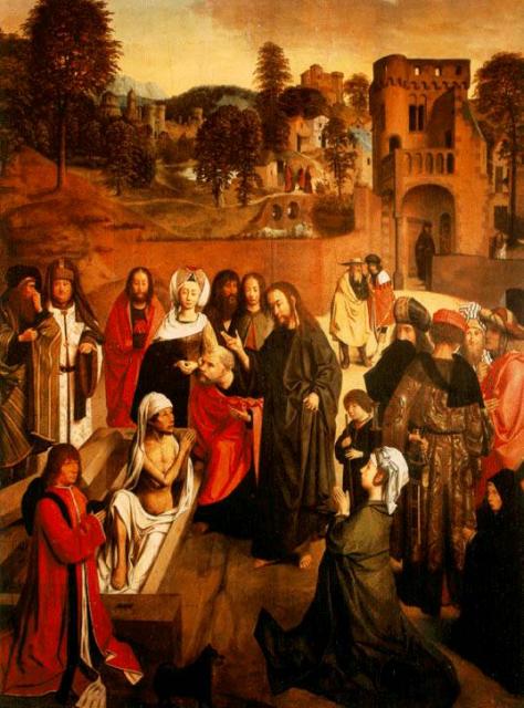 Lázár feltámasztása (Musée du Louvre) – Geertgen Tot Sint Jans